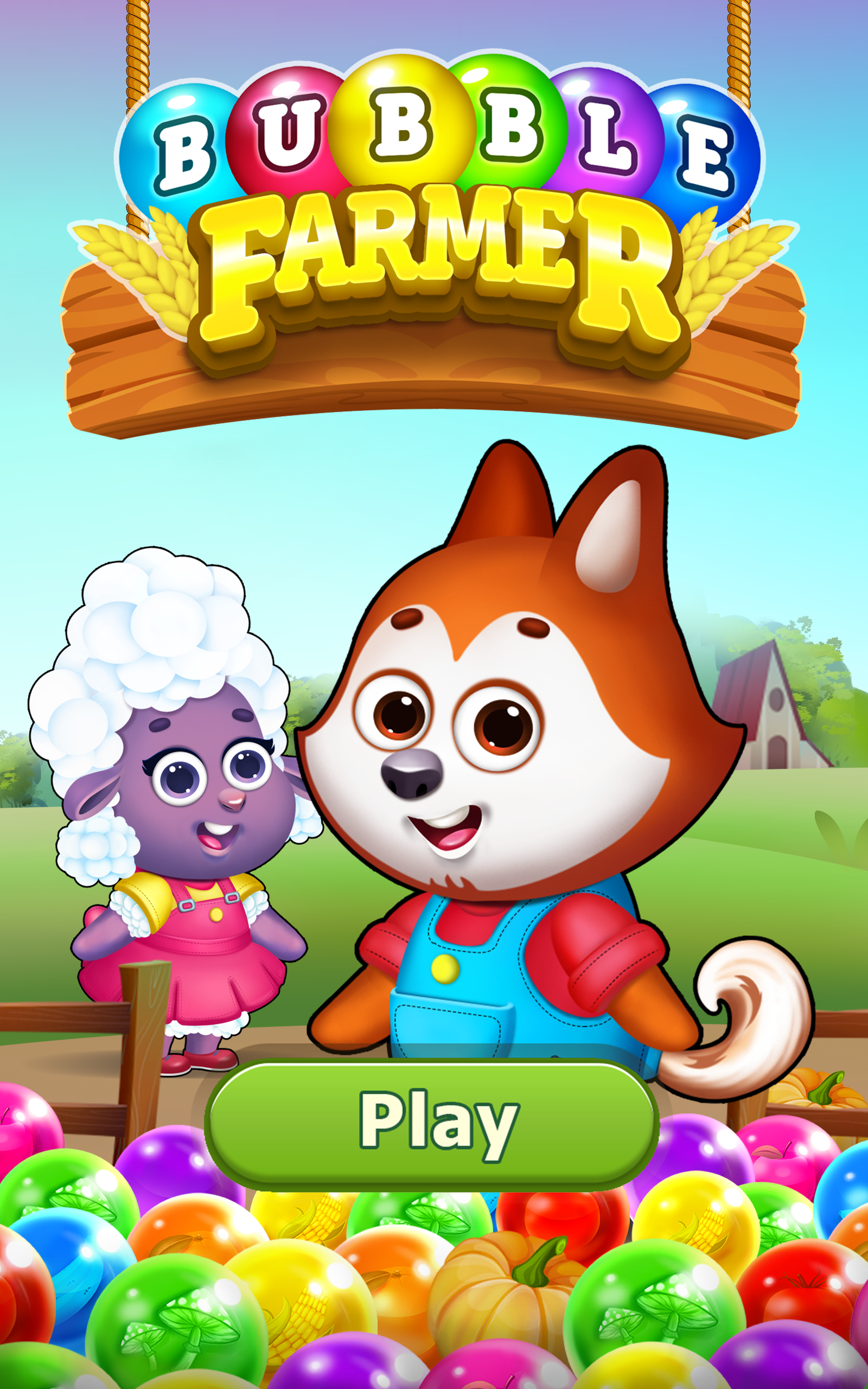 Farm Pop : Bubble Shooter 2025 Game Screenshot