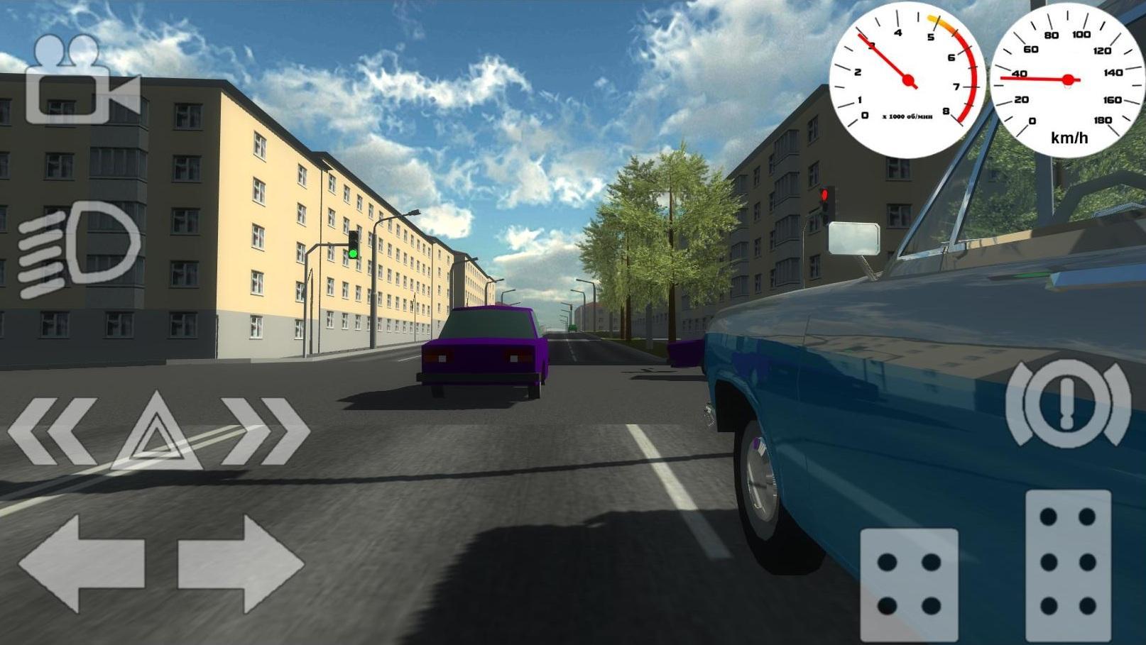 Russian Classic Car Simulator Game Screenshot