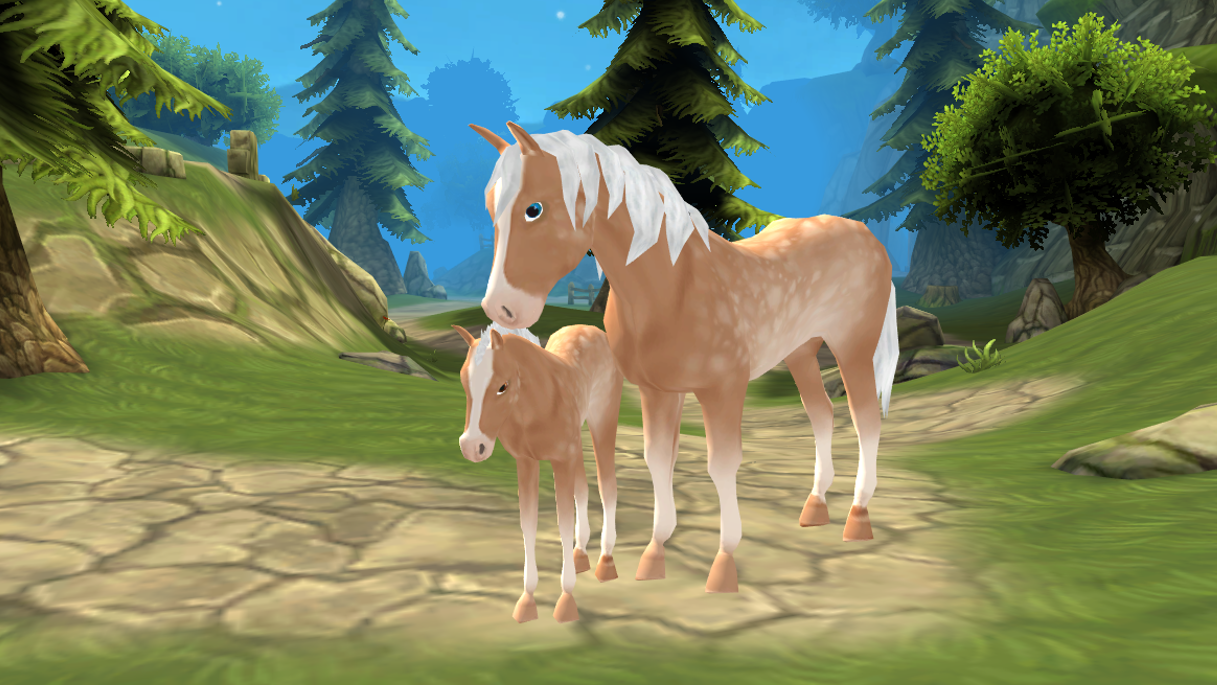Horse Paradise: My Dream Ranch Game Screenshot