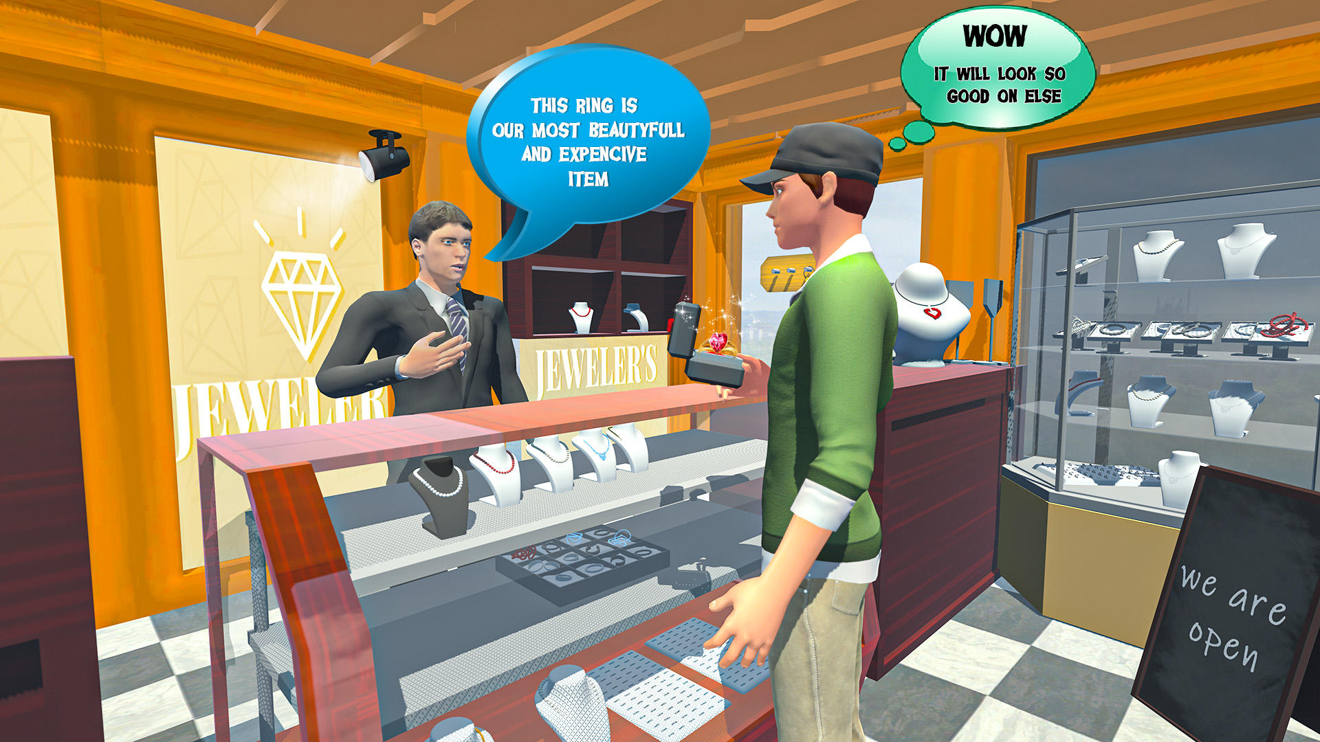 Virtual Girlfriend Crush Lover Game Screenshot