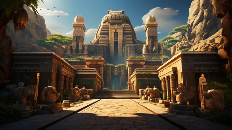 Screenshot of Ancient Escape Room: 100 Doors