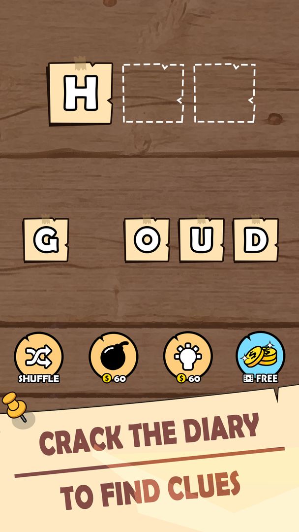 Screenshot of Words Story: The Fact of Marriage - A Word Game