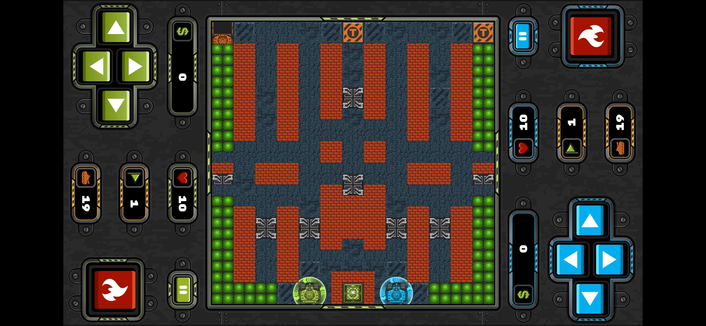 Tank Wars Game Screenshot