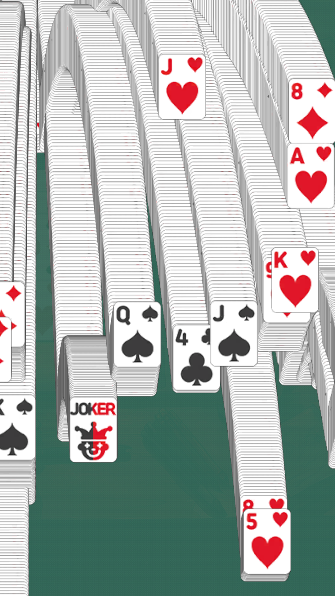 Solitaire Klondike Quest Game Screenshot