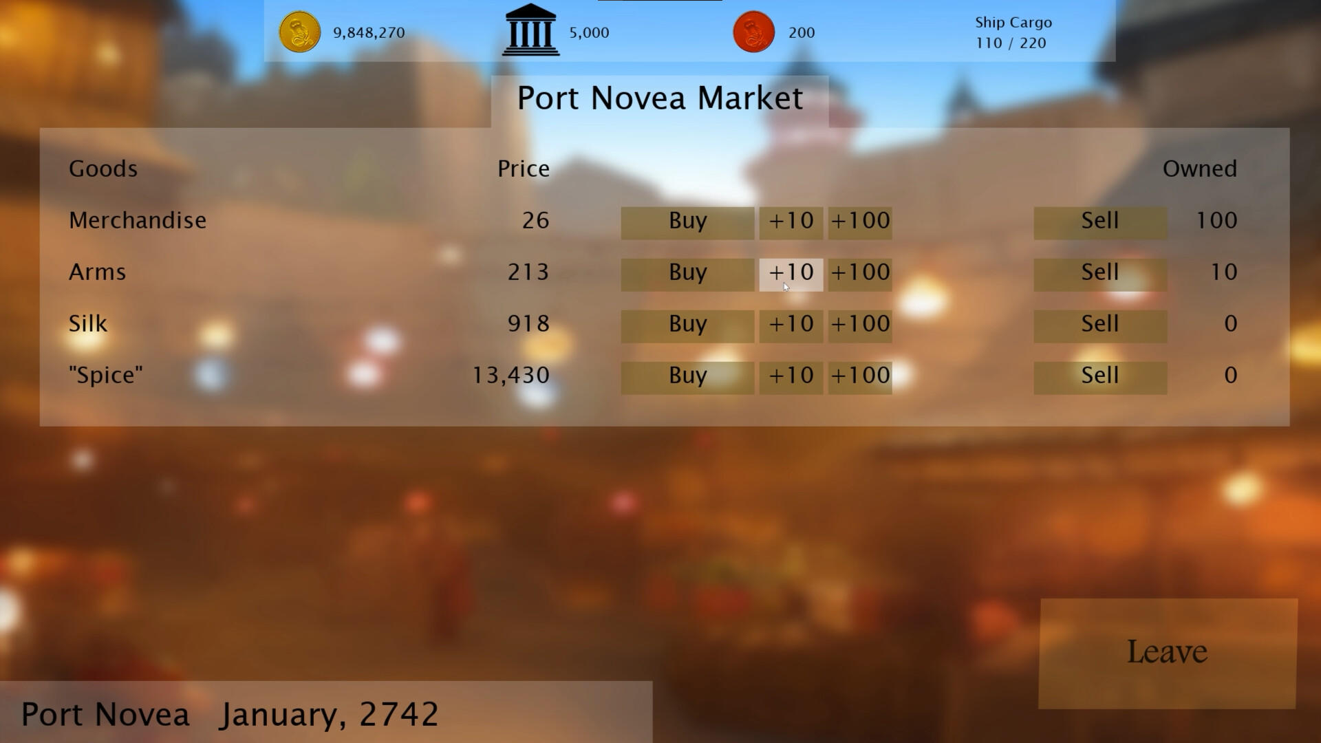 StarWinds screenshot game
