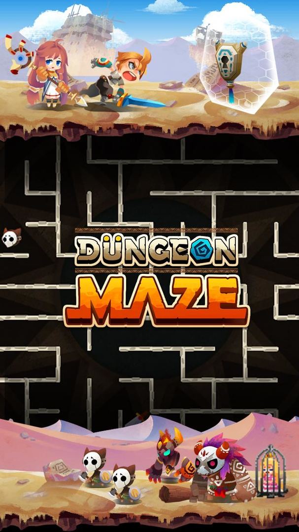 Screenshot of Dungeon Maze.io