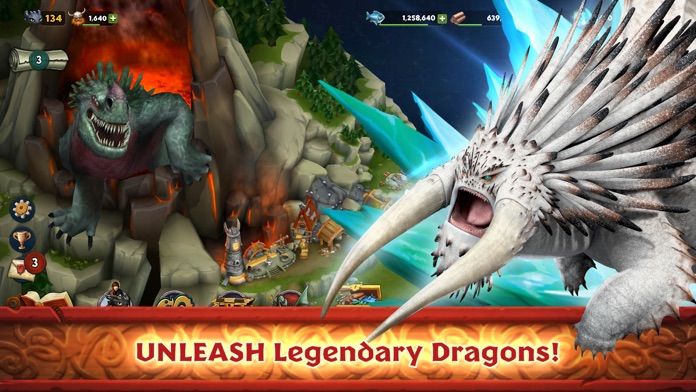 Screenshot of Dragons: Rise of Berk