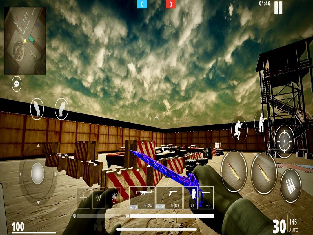 Screenshot of 1MagLeft: Battle Royale & PVP!