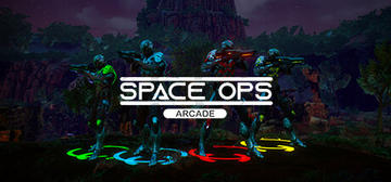 Banner of Space Ops Arcade 