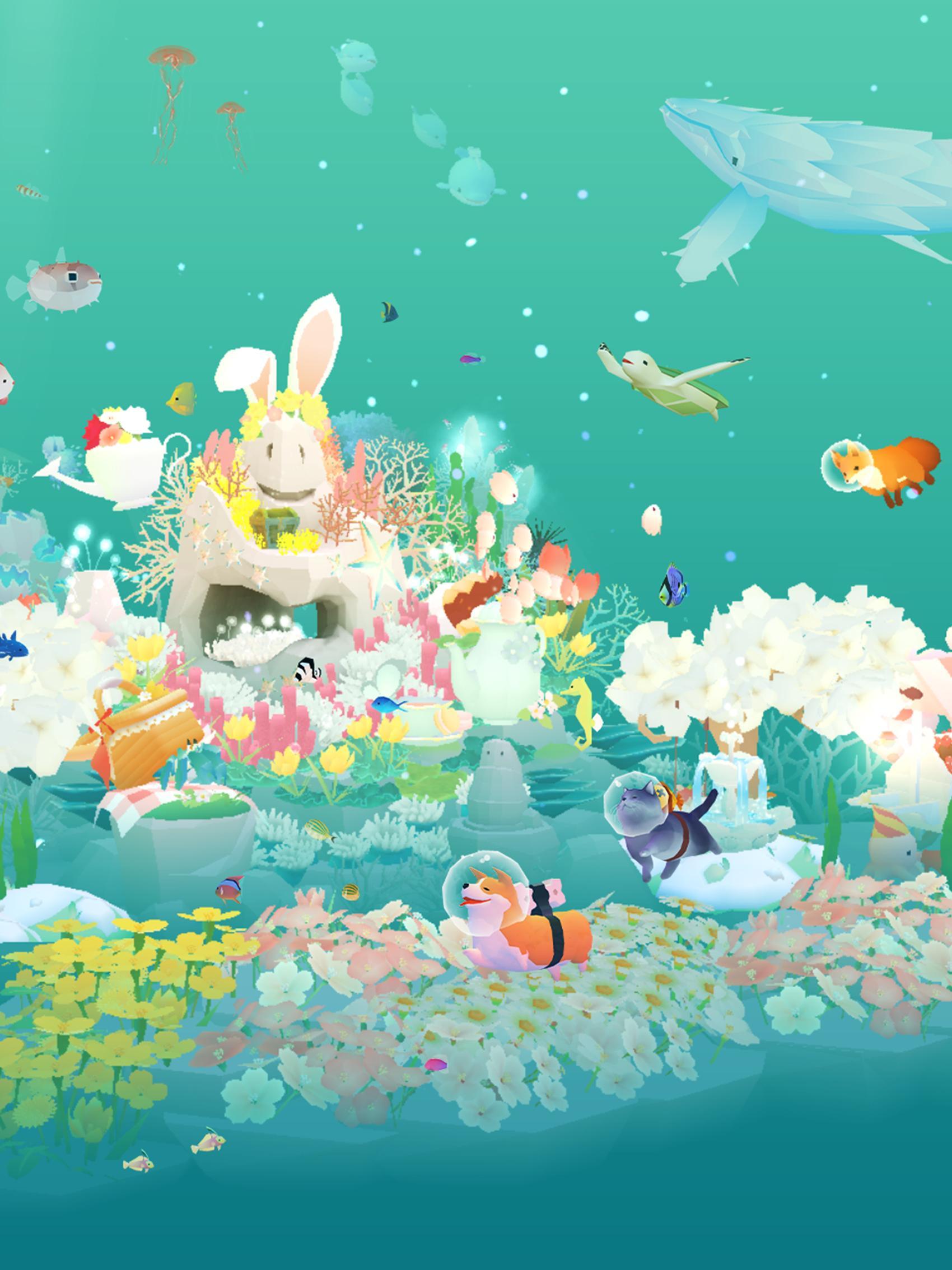 深海水族館-點點可培養的水族館 遊戲截圖