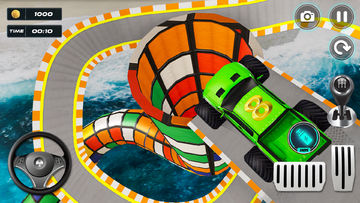 Monster Truck : Car Game Stunt Game Screenshot