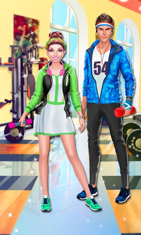 Fashion Beauty Sporty Makeover Game Screenshot
