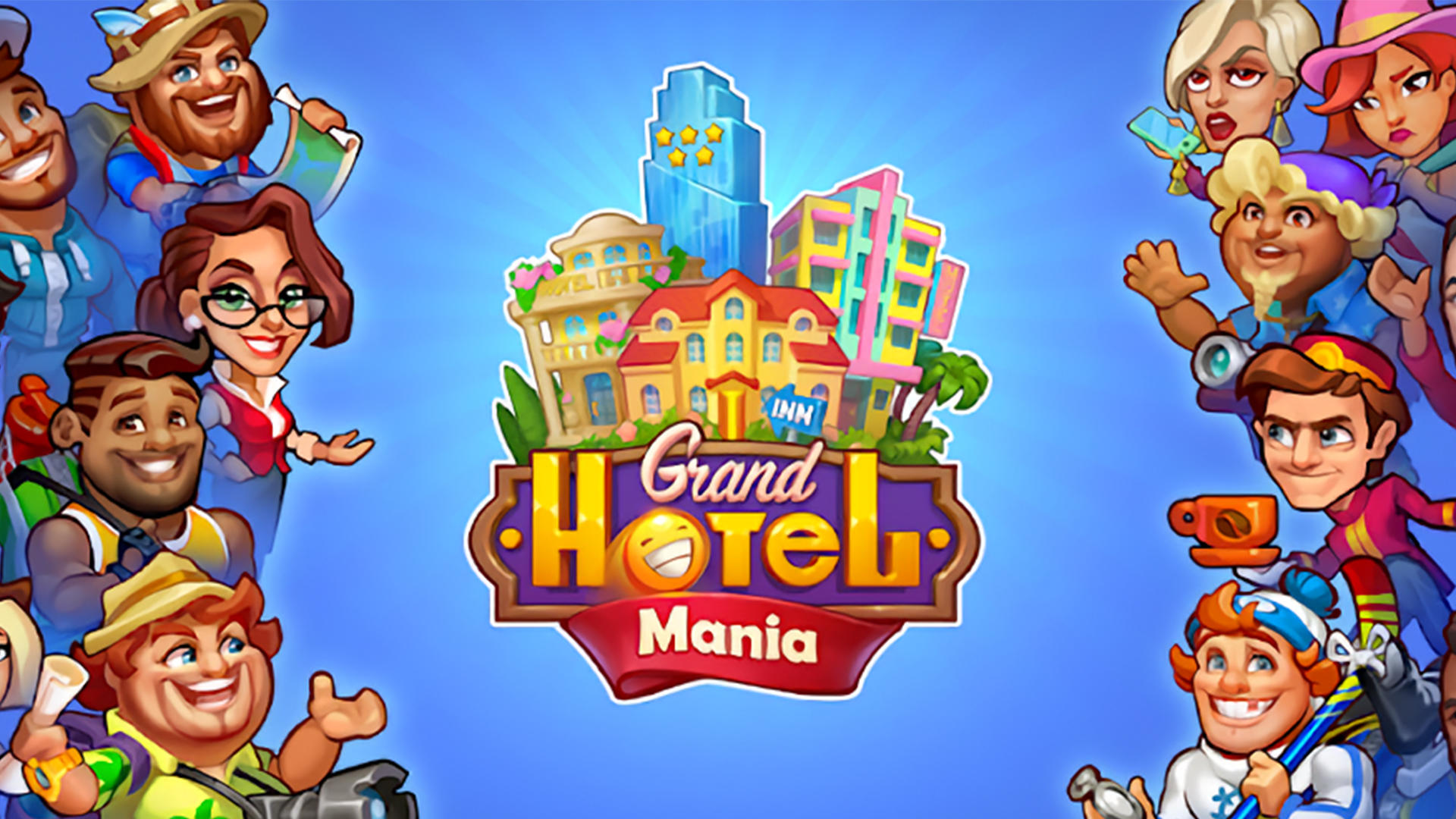 Banner of Grand Hotel Mania: Hotel games 3.8.0.3