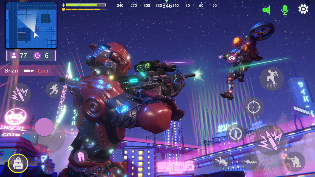 Screenshot of Robot Destruction Royal