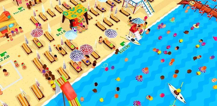 Banner of Beach Club Tycoon : Idle Game 1.1.8