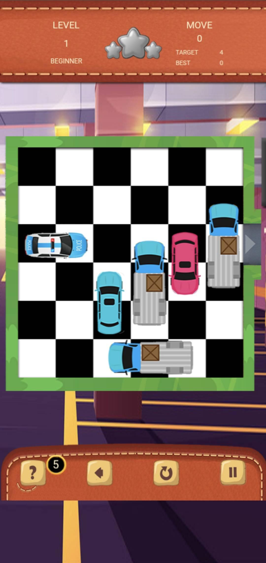 Leave the parking lot Game Screenshot