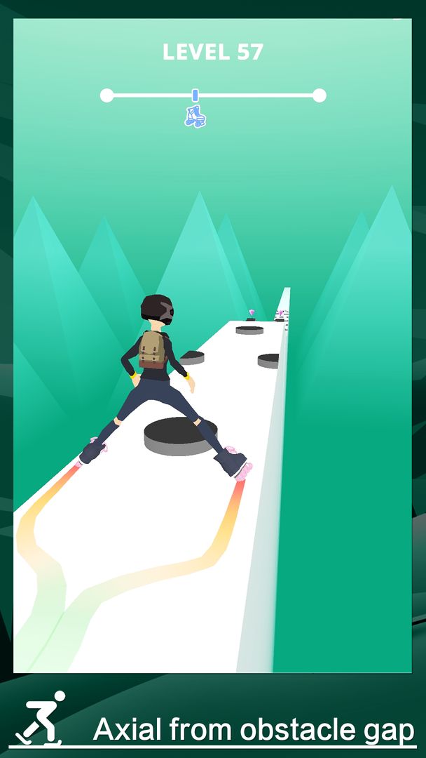 Screenshot of Pulley Parkour