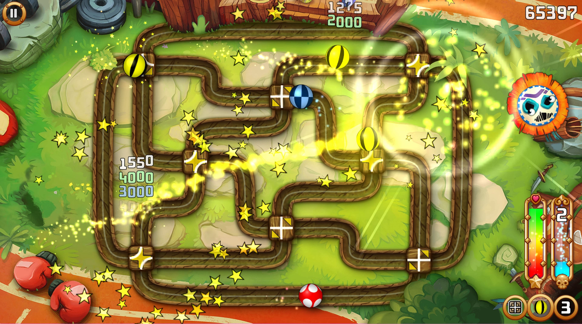 Screenshot of Messy Paths