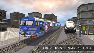 Train Simulator Railways Drive Game Screenshot
