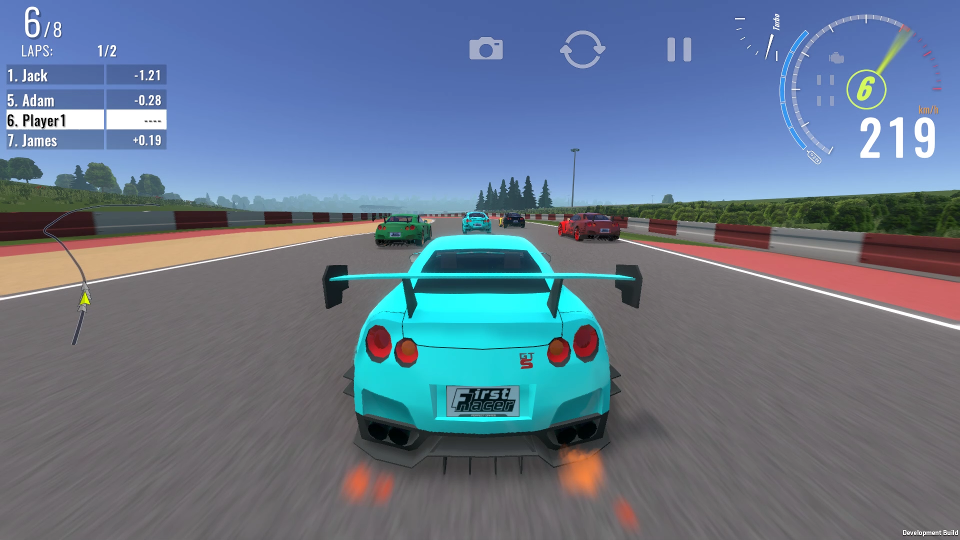 First Racer 게임 스크린 샷