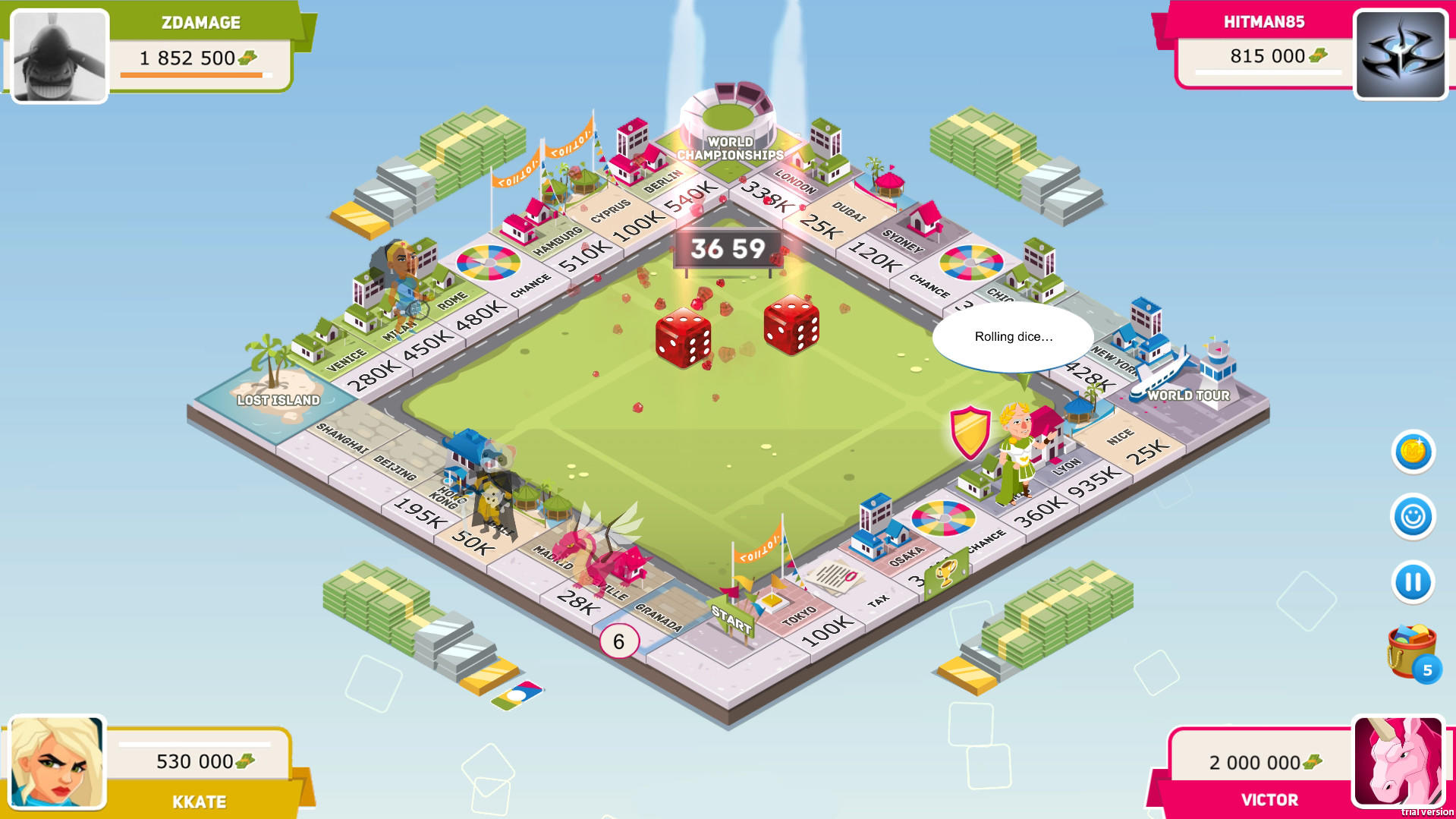 Business Tour - Board Game with Online Multiplayer Game Screenshot