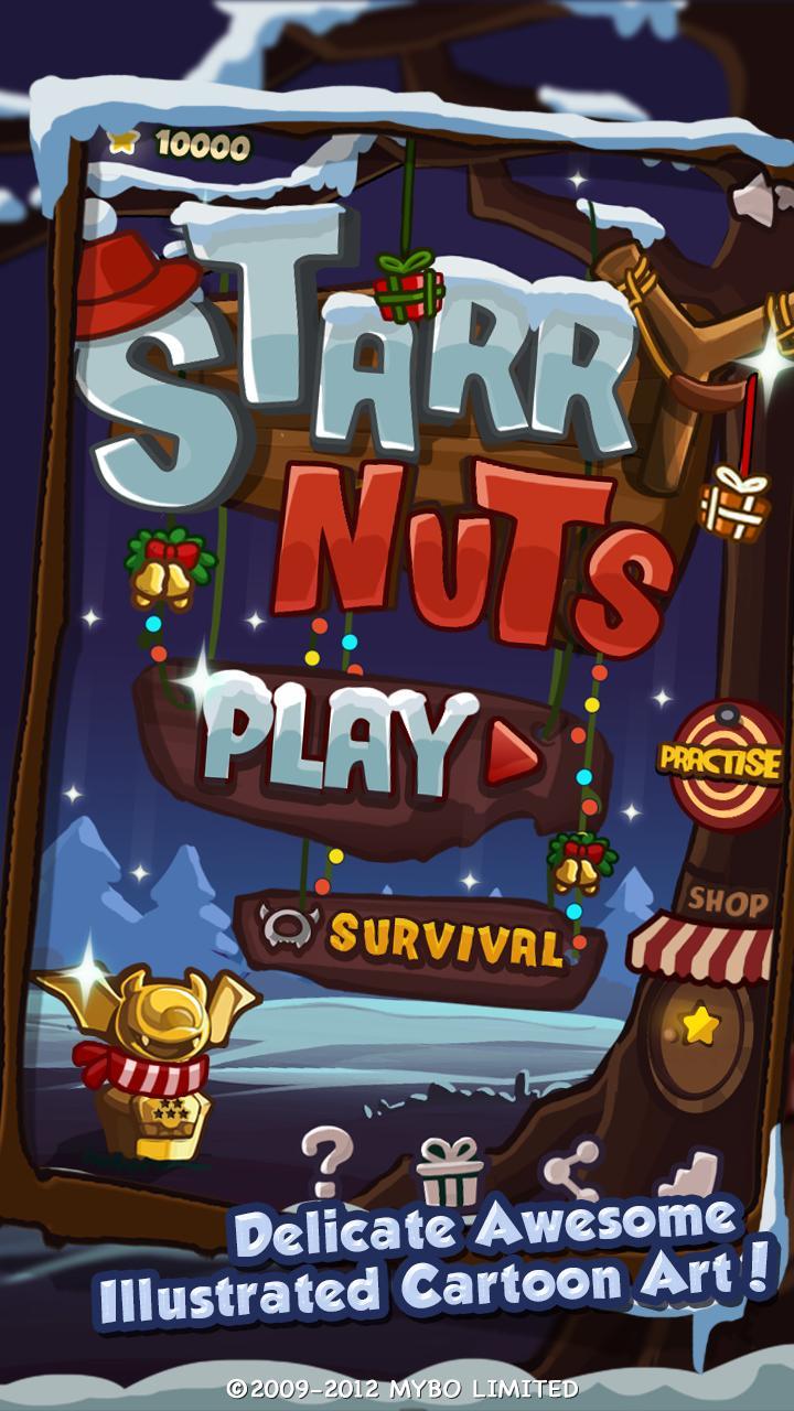 Starry Nuts Game Screenshot