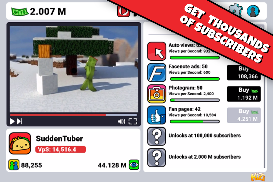 Tube Clicker ภาพหน้าจอเกม