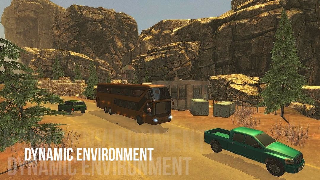 Bus Simulator : Coach Driver ภาพหน้าจอเกม
