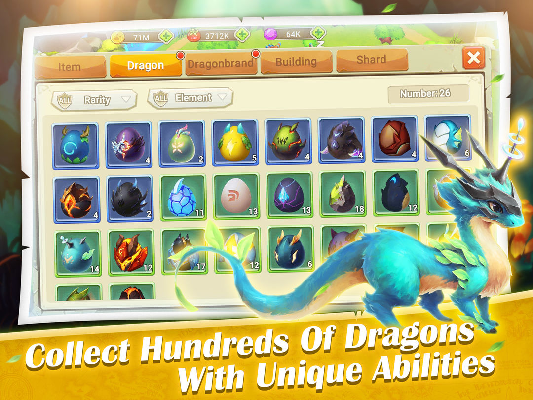 Screenshot of Dragon Tamer