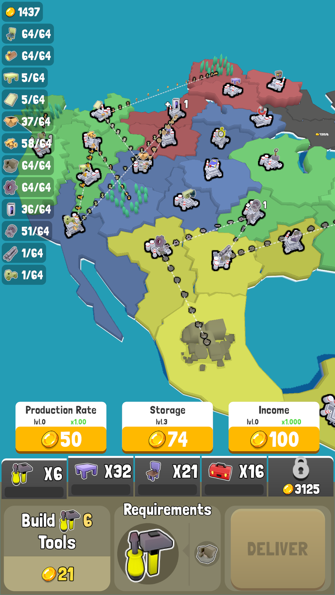 Screenshot of Factory Empire