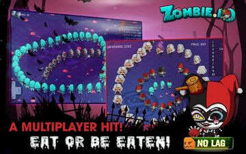 Cuplikan Layar Game Zombie.io: Slither Hunter