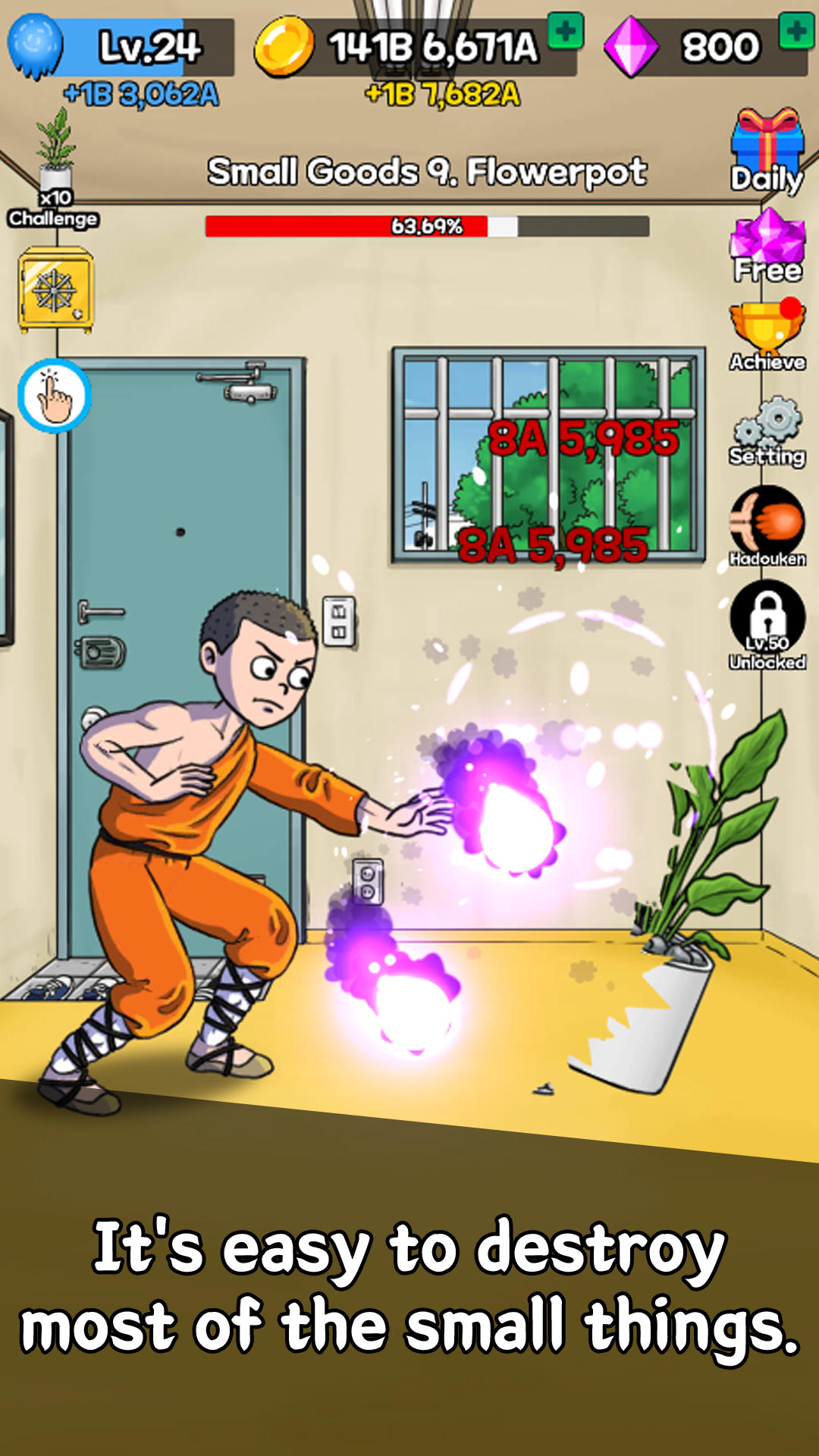 The Legend of Fireball Game Screenshot