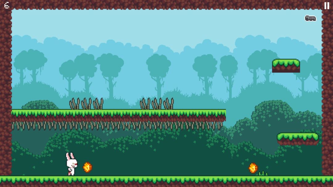 Rabbit Runner  -  2D像素跳躍遊戲遊戲截圖