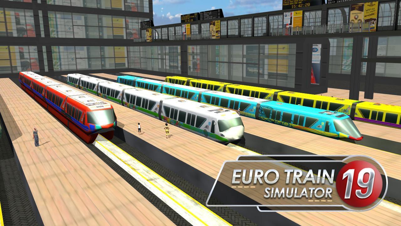 Euro Train Simulator 19 Game Screenshot