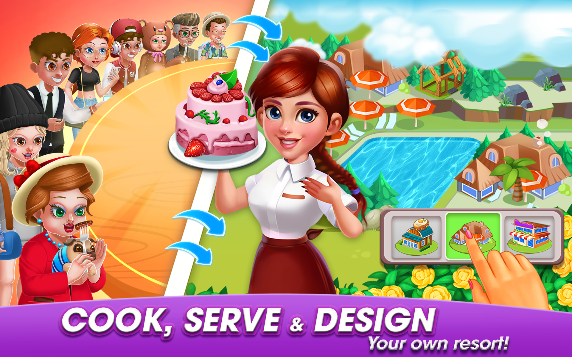 Baking Games: Cooking Games Game Screenshot