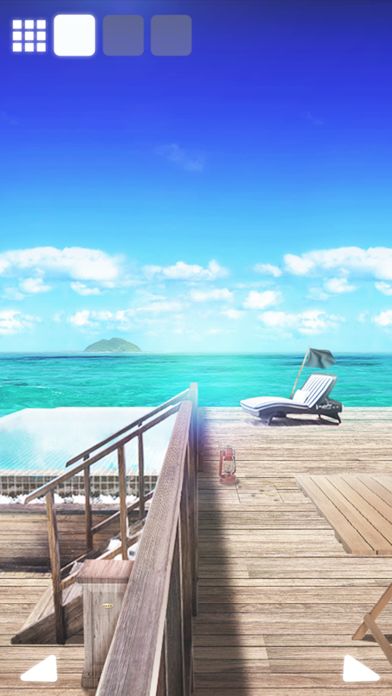 Screenshot of 脱出ゲーム Maldives ~美しい水上ヴィラ~