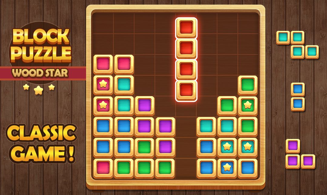 Block Puzzle - Wood Star screenshot game