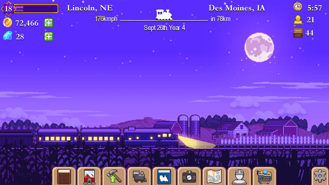 Screenshot of Tiny Rails - Train Tycoon 2024