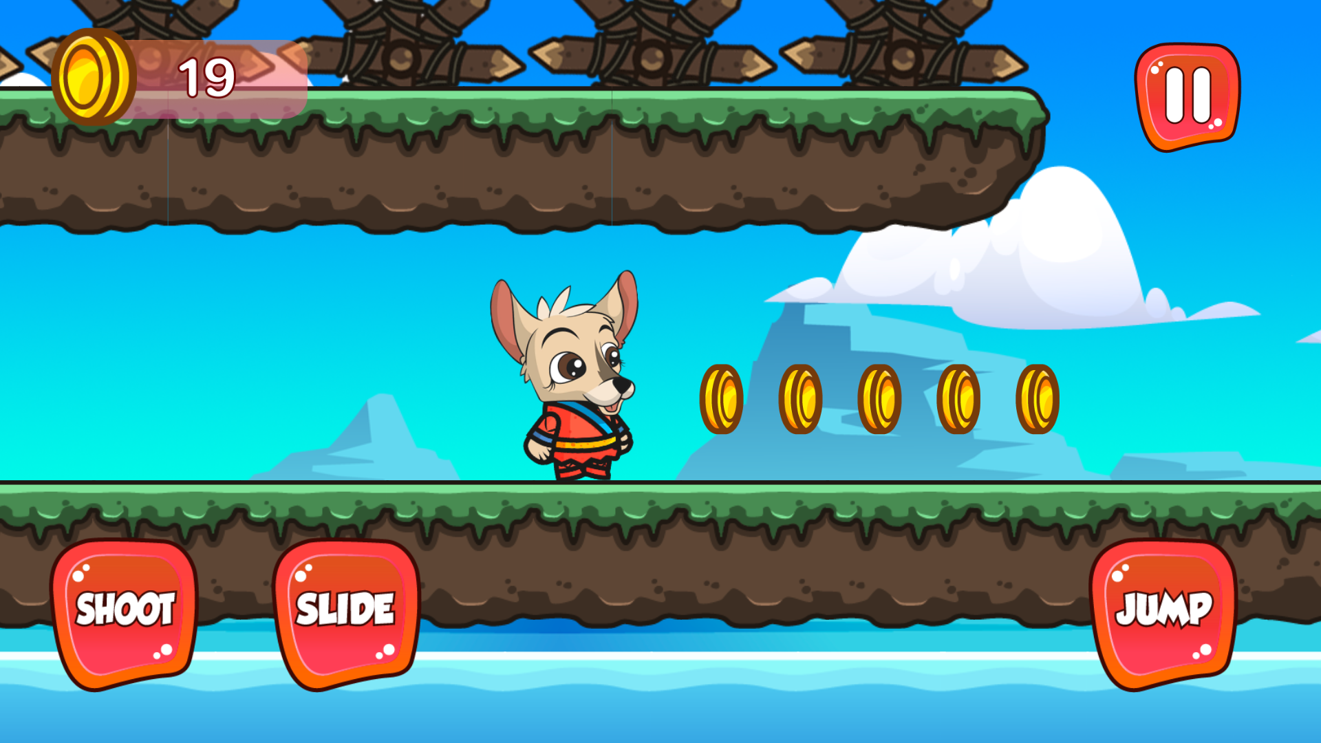 Rabbit And Her Rocket Ship Game Screenshot