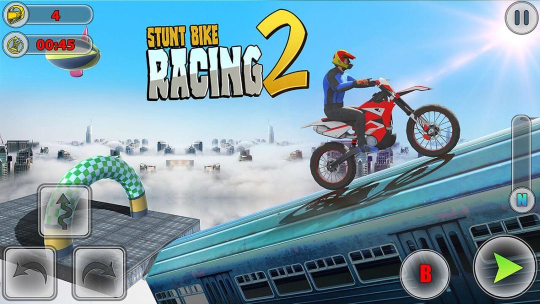 Screenshot of Bike Stunt Race 3D: Bike Games