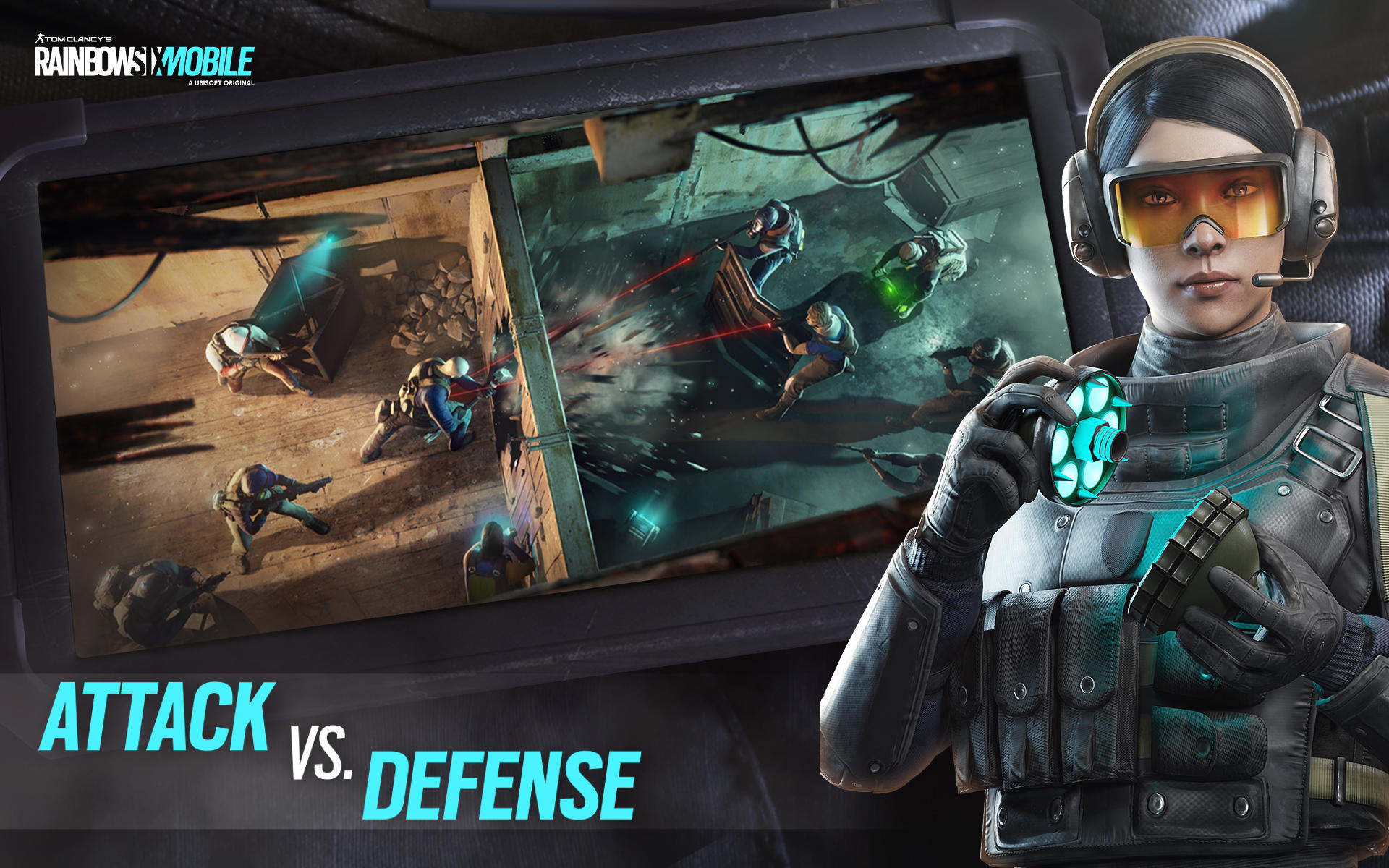 Скриншот игры Rainbow Six Mobile