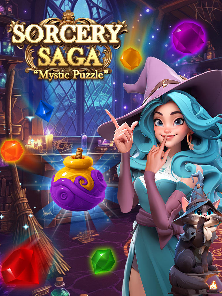 Cuplikan Layar Game Jewel Sorcery Saga