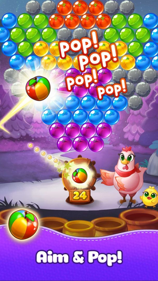Screenshot of Bubble CoCo : Bubble Shooter