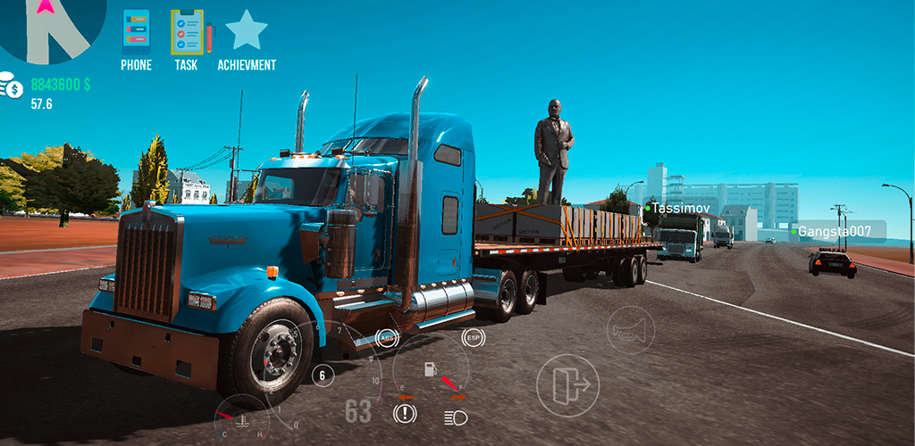 Banner of နောက်မျိုးဆက်- Truck Simulator Drive 1.9.9