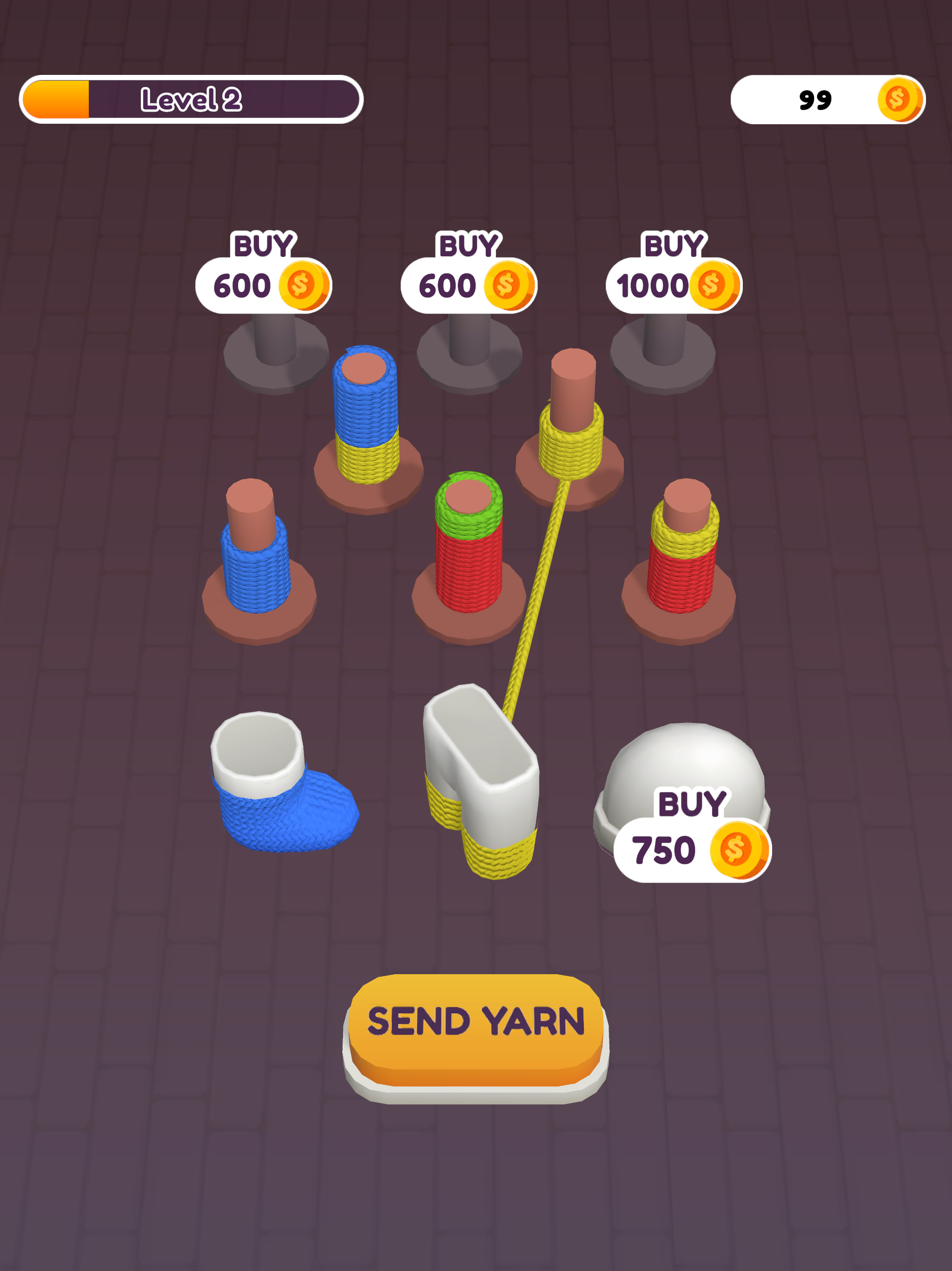 Knitting Sort ภาพหน้าจอเกม