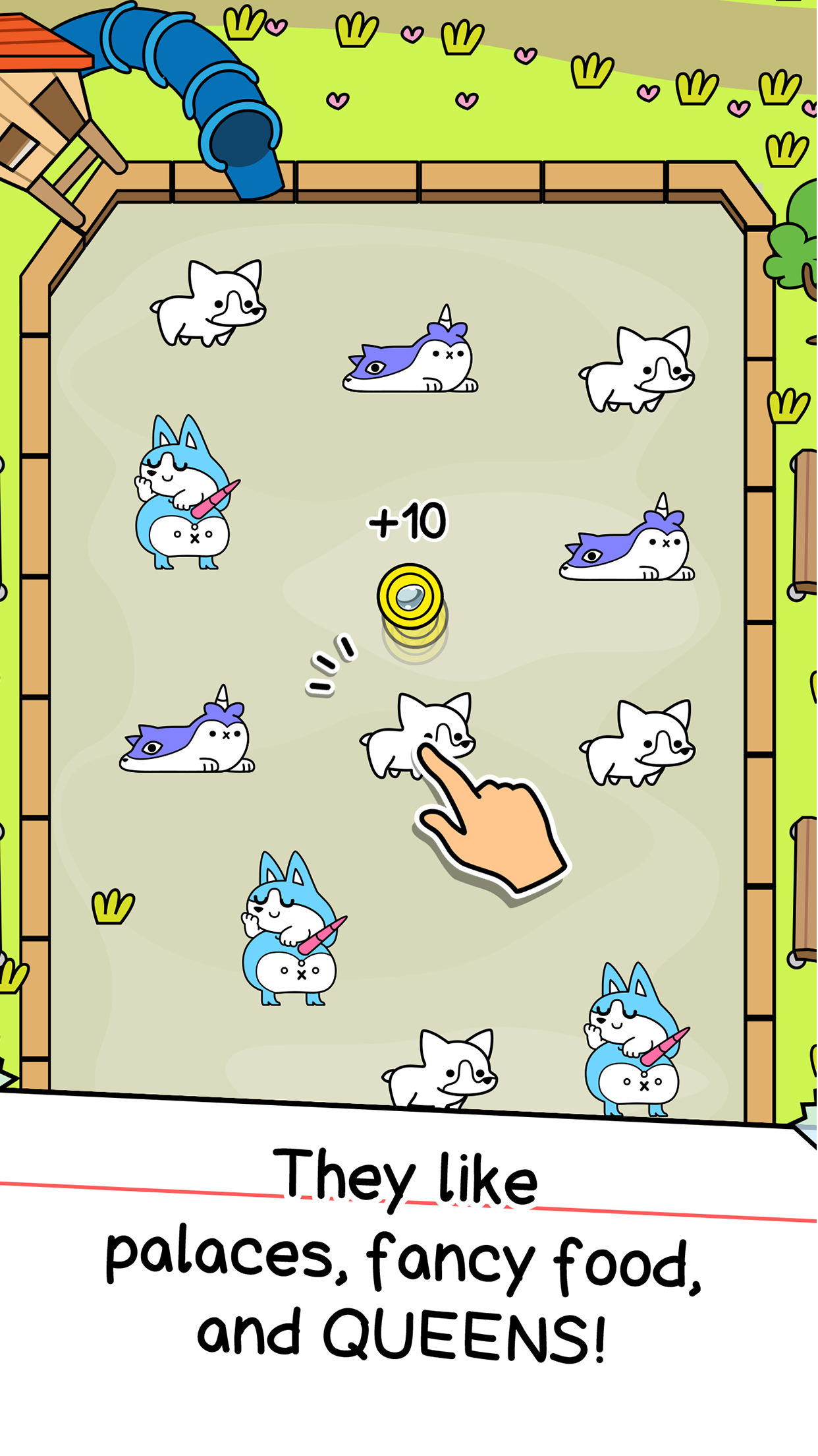 Cuplikan Layar Game Corgi Evolution: Shiba Dogs