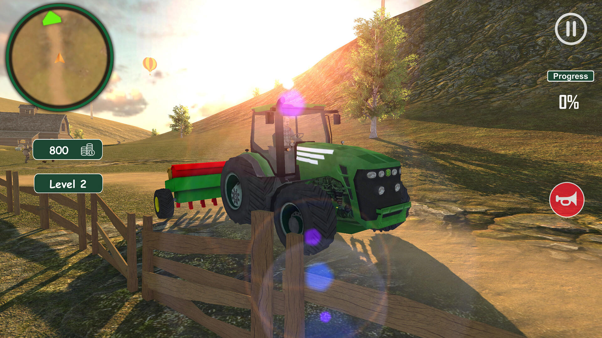 Farming Tractor Simulator: Big Farm遊戲截圖