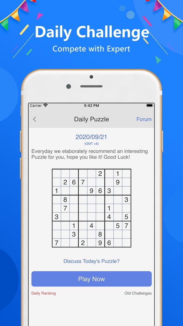 Screenshot of Sudoku - classic sudoku puzzle