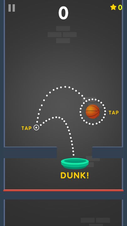 Screenshot 1 of Tap Tap Dunk: Dunk Shot 1.0.6