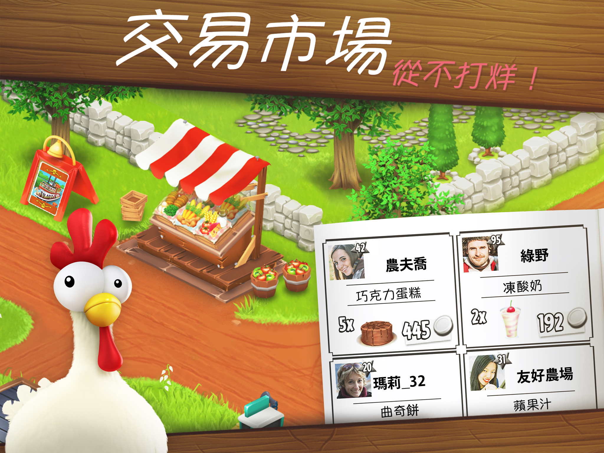 卡通農場 Hay Day 遊戲截圖